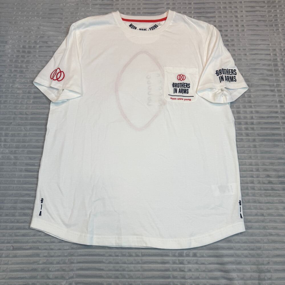 Warren Moon Young Ware Brothers in Arms Shirt Adult XL Houston Football HTF Rare
